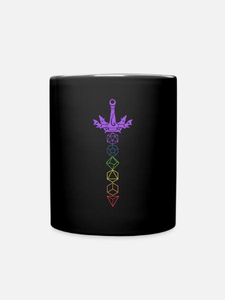RPG Rpg Board Game Game Board Gift - Full Colour Mug - black