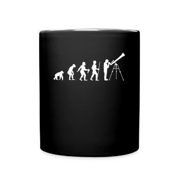 Astronomer astronomy space star science - Full Colour Mug - black - Front