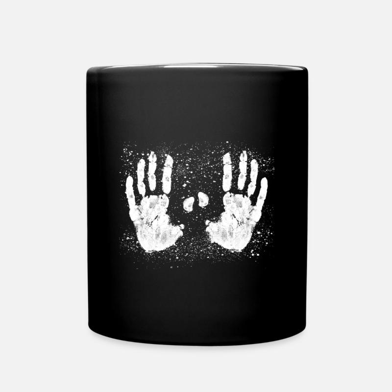 Climbing mountaineer bouldering magnesium gift - Full Colour Mug - black