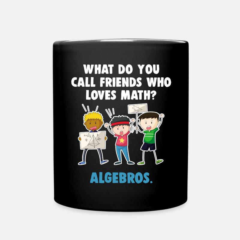 maths - Full Colour Mug - black