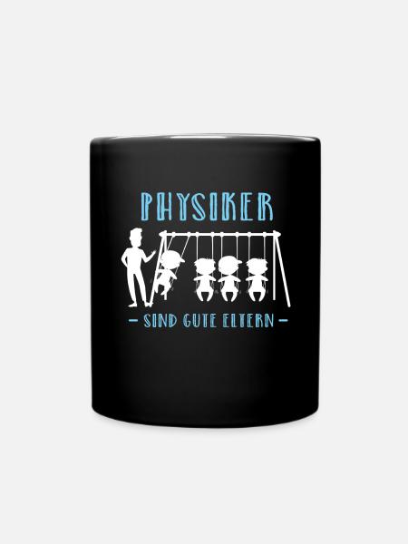Physique Futur Père Mère Parent Physicien - Mug uni - noir