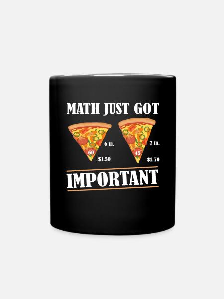 math - Mug uni - noir