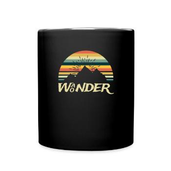 Randonnée Randonnée Randonnée Cadeau Nature - Mug uni - noir - Devant