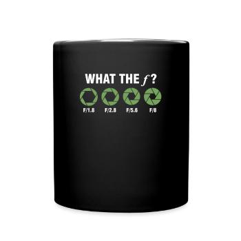 Kamera Fotograf Objektiv Fotografieren Geschenk - Tasse einfarbig - Schwarz - Vorne