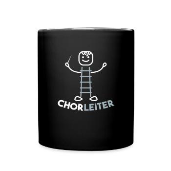 Chorleiter Chor Dirigent Stimmen Musik Geschenk - Tasse einfarbig - Schwarz - Vorne
