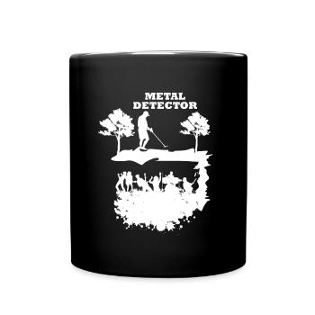 Détecteur de métaux Heavy Metal Metalcore Gift - Mug uni - noir - Devant