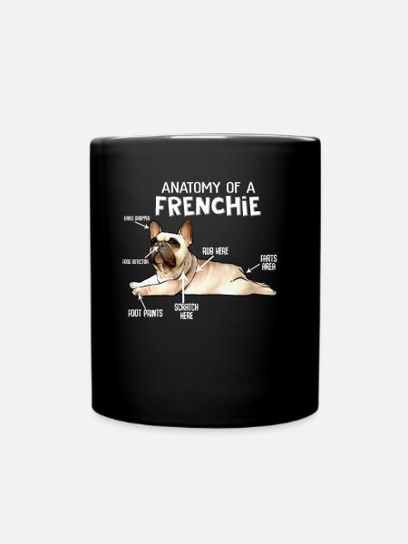 French bulldog - Full Colour Mug - black