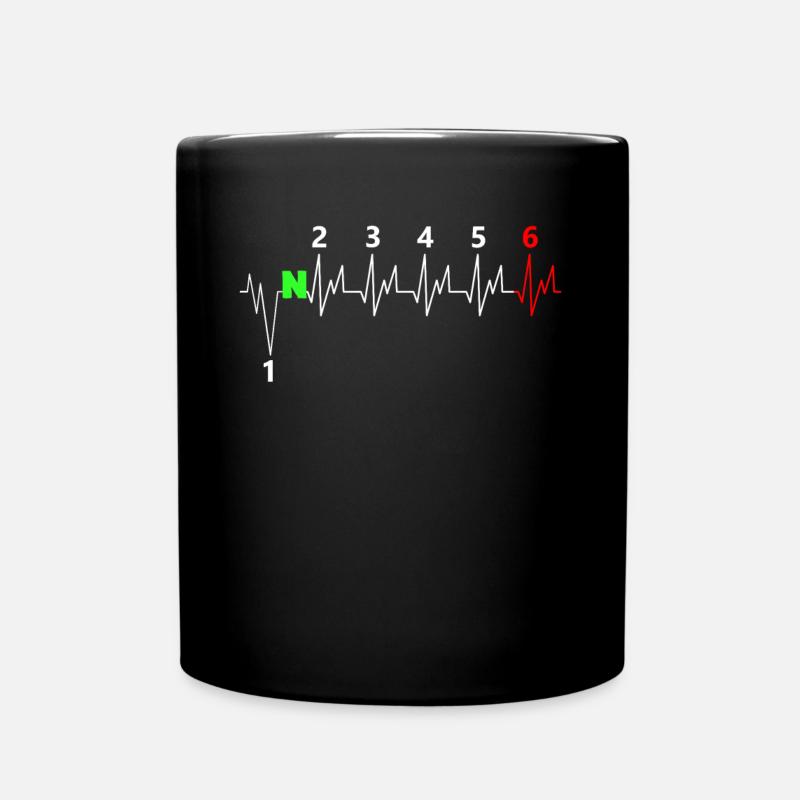 Racing driver car racing car motorsport gift - Full Colour Mug - black