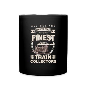 Locomotive de locomotive ferroviaire - Mug uni - noir - Devant