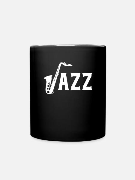 Cadeaux Lovers Jazz Band Musique Classique Jazz - Mug uni - noir