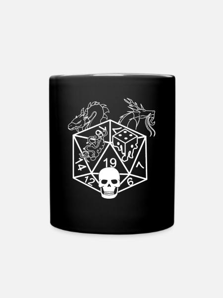 RPG Rpg Board Game Game Board Gift - Full Colour Mug - black