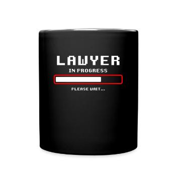 Avocat en cours Law Law Lawyer Gift - Mug uni - noir - Devant