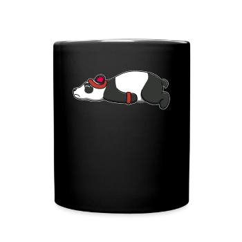 Panda Bear Fitness Gym Workout Workout - Full Colour Mug - black - Front
