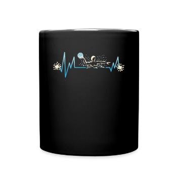 Coffret cadeau de natation Sport Waterbatt - Mug uni - noir - Devant