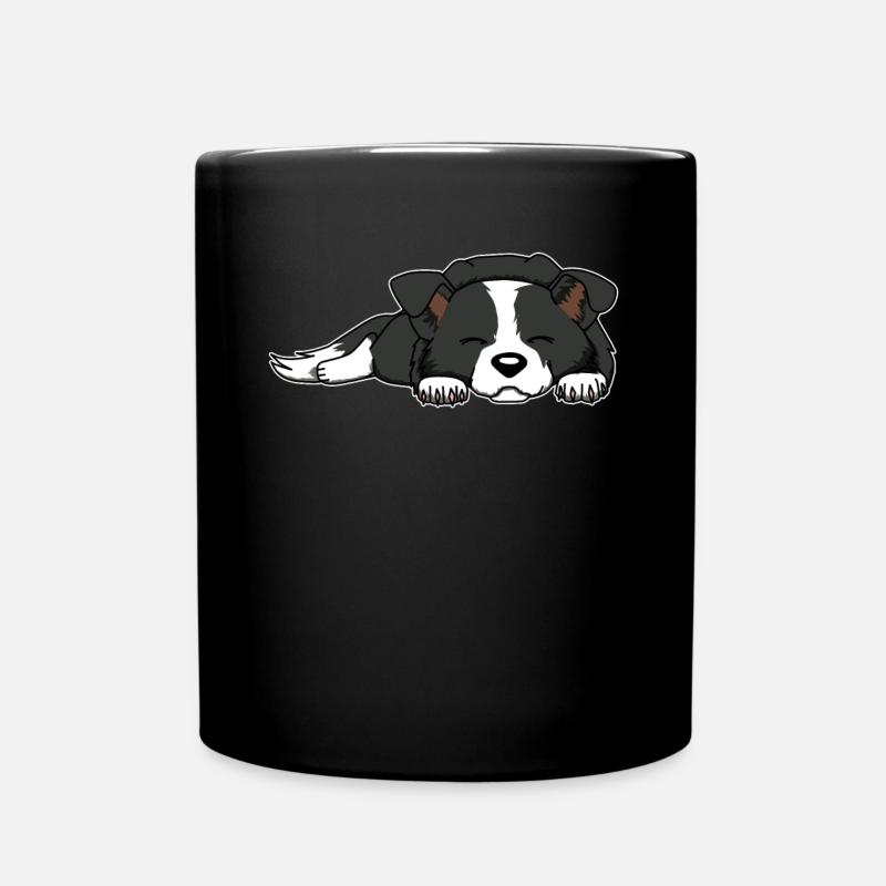 Border Collie chien animal de compagnie cadeau - Mug uni - noir