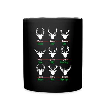 Noël - Mug uni - noir - Devant