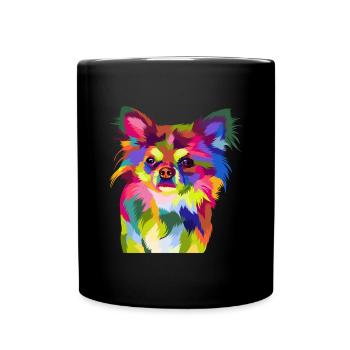 Chihuahua chien - Mug uni - noir - Devant