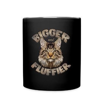 Maine Coon Chat - Mug uni - noir - Devant