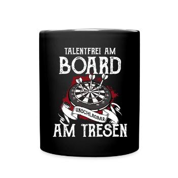 Darts - Full Colour Mug - black - Front