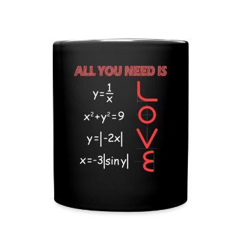 Math Math School Physics Professeur de mathématiques - Mug uni - noir - Devant