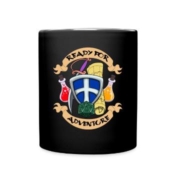 RPG Rpg Board Game Game Board Gift - Full Colour Mug - black - Front