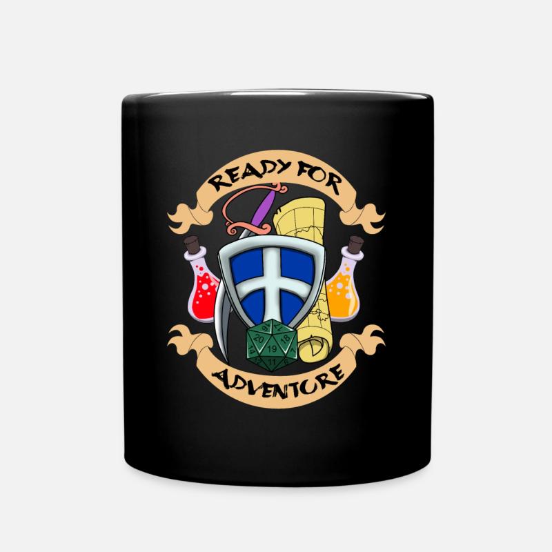 Rollenspiel Rpg Brettspiel Spielbrett Geschenk - Tasse einfarbig - Schwarz