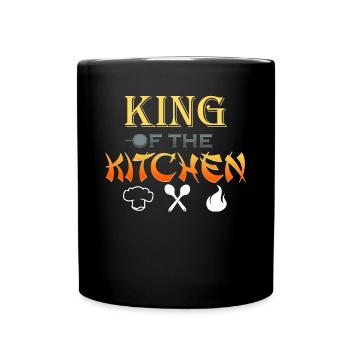 Chef Chef Chef Cuisine cadeau de cuisine - Mug uni - noir - Devant