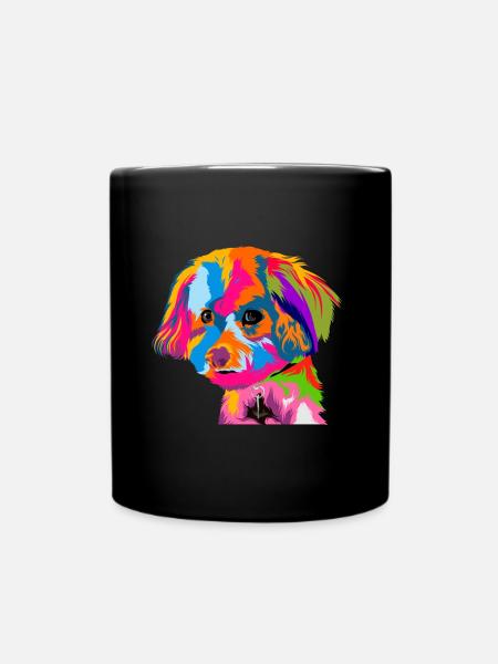 Bolonka Hund Hunderasse - Tasse einfarbig - Schwarz