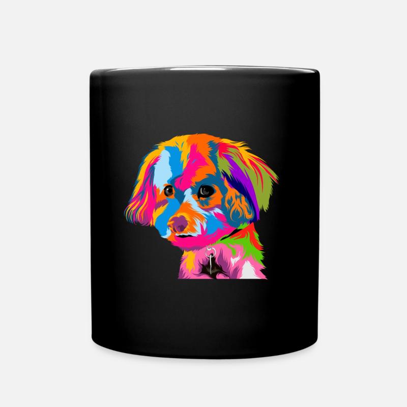 Bolonka Hund Hunderasse - Tasse einfarbig - Schwarz