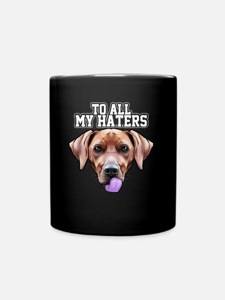 Rhodesian Ridgeback - Full Colour Mug - black