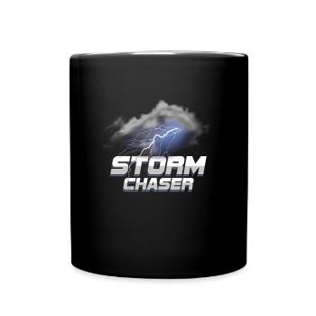 Geographical Storm Chasing Weather Condition Gift - Full Colour Mug - black - Front