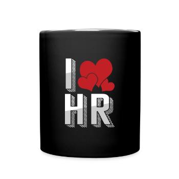 Gestionnaire des ressources humaines Gestion des employés - Mug uni - noir - Devant