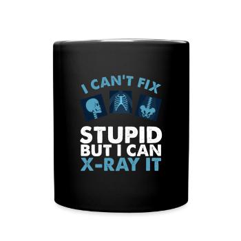 XRay Technician Radiologic Technologist - Full Colour Mug - black - Front