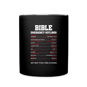 Christian Religion Dieu Christianisme Jésus cadeau - Mug uni - noir - Devant
