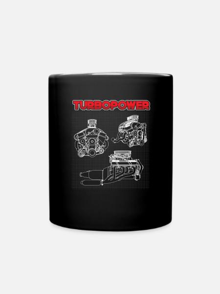 Cadeau drôle de machine de réparation de génie mécanique - Mug uni - noir