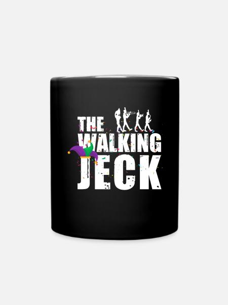 The Walking Jeck - Karneval Kostüm - Tasse einfarbig - Schwarz