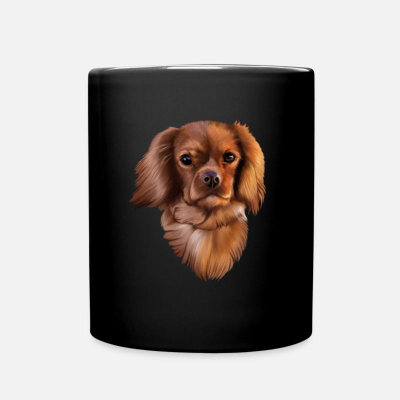 Chien Cavalier King Charles - Mug uni - noir