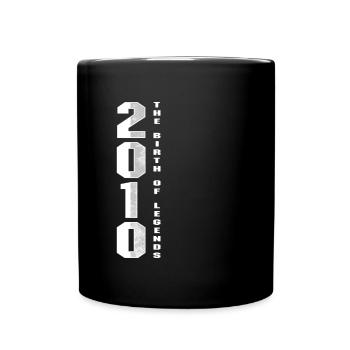 The Birth Of Legends 2010 10 th Birthday Gift - Full Colour Mug - black - Front