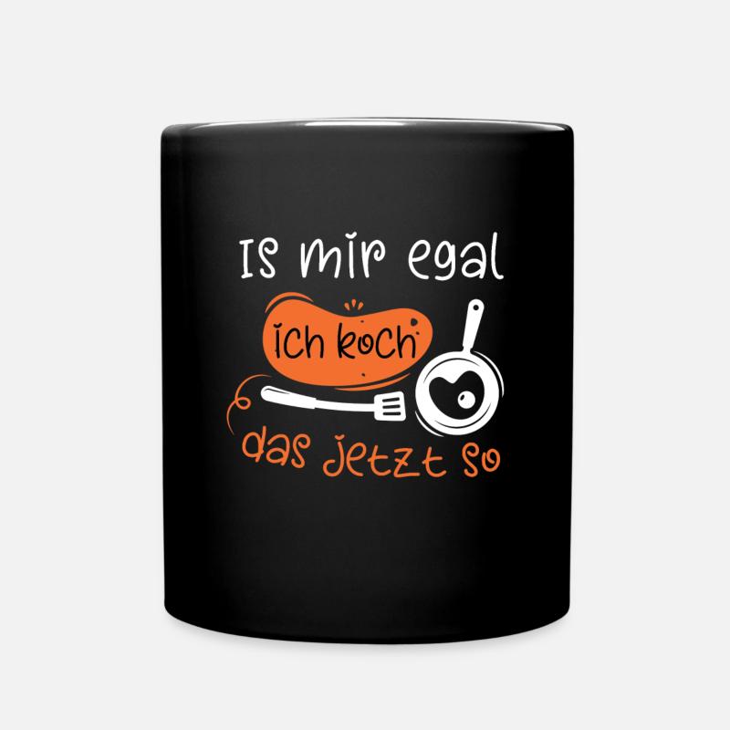 Ich Koch Das Jetzt So Küchenchef Koch Geschenk - Tasse einfarbig - Schwarz