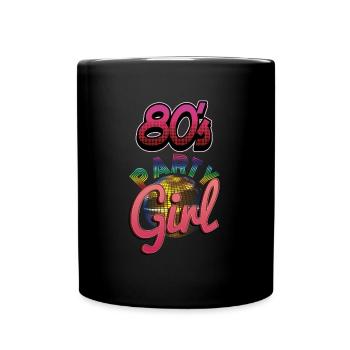 Cadeau d'anniversaire pour les femmes nées dans le classique des années 80 - Mug uni - noir - Devant