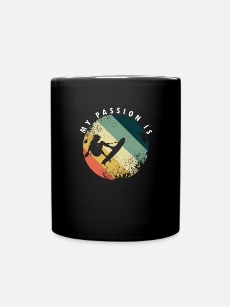 Kite Surf Sports Nautiques Planche à Voile Cadeau My - Mug uni - noir