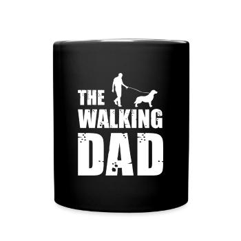 Golden Retriver I Love Animals Gift - Mug uni - noir - Devant
