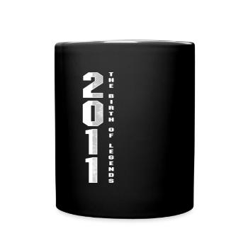 The Birth Of Legends 2011 9 th Birthday Gift - Full Colour Mug - black - Front