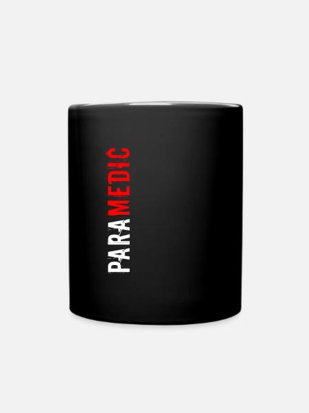 Paramédic EMT EMS Medicine Caduceus Doctor - Mug uni - noir