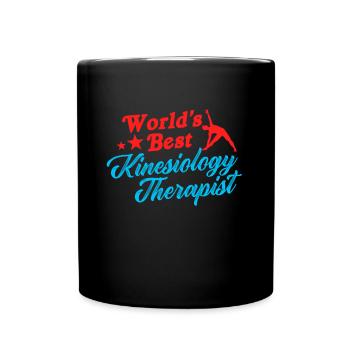 Kinesiologist Physiologist Sports Science World - Full Colour Mug - black - Front