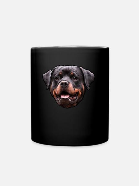 Chien Rottweiler - Mug uni - noir
