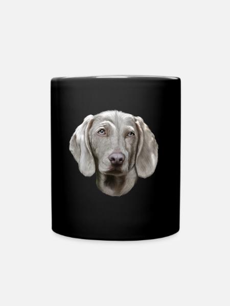 Chien Braque de Weimar - Mug uni - noir