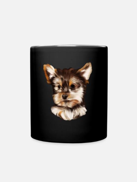 Yorkshire Terrier - Mug uni - noir