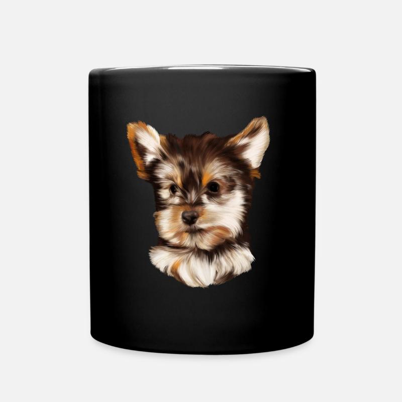 Yorkshire Terrier - Mug uni - noir