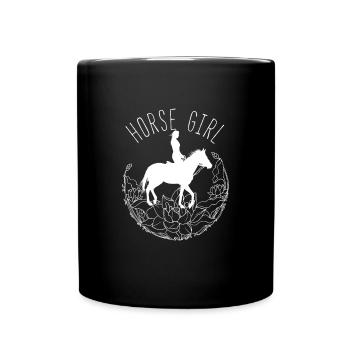 Animaux Équitation Équitation Équestre - Mug uni - noir - Devant